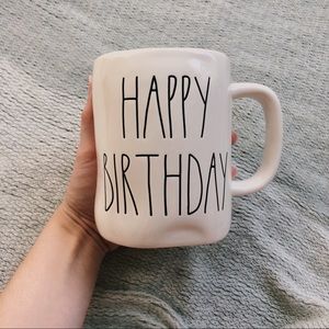 Rae Dunn Happy Birthday Mug (green inside) 💚